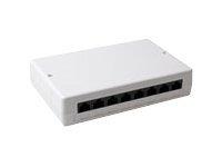 ACT Modulair opbouwdoos unshielded 8-voudig CAT6 - thumbnail