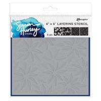 Ranger Ink Ranger • simon hurley create. layering stencils festive poinsettias 4pcs - thumbnail