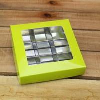 Bonbon doosjes - Chocolade doosje - Limoengroen 134 basic - 24 stuks - thumbnail