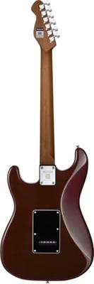 Mooer MSC20 Pro Amber Brown elektrische gitaar met gigbag