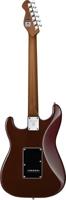 Mooer MSC20 Pro Amber Brown elektrische gitaar met gigbag - thumbnail