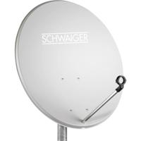 Schwaiger 42 cm satellietschotel lichtgrijs - thumbnail