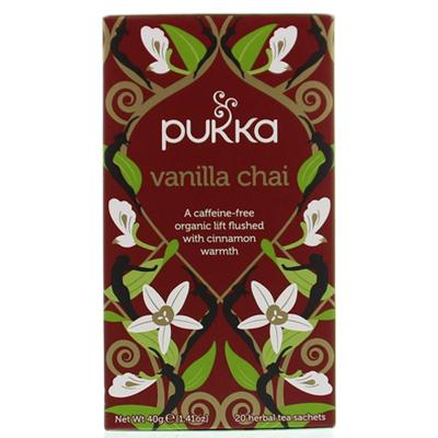 Pukka Vanille chai tea bio 20 Zakjes