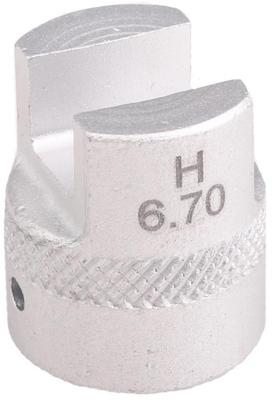 Bikeservice adapter adapter bst aluminum 6.7mm f bs5502