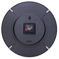 Wandklok 35 cm bolvormige glaslens - geruisloos - glas - NeXtime 'Duomo' - thumbnail