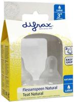 Difrax Flessenspeen Natural Large - thumbnail