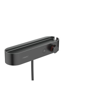 Hansgrohe Pulsify Select douchethermostaat met showertablet 40cm mat zwart 24360670