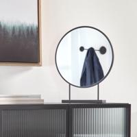 Kave Home Spiegel 'Libia' 45 x 36cm, kleur Zwart - thumbnail