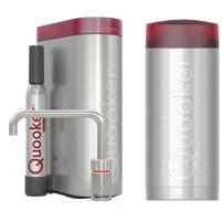 Quooker Nordic Square Kokendwaterkraan Single Tap Set - Kokend Water - RVS - Inclusief COMBI+ Reservoir & CUBE - Direct Gekoeld Bruisend Water - thumbnail