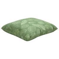 VidaXL Spreidkussens blad 4 pcs bladpatroon 40 x 40 cm polyester stof - thumbnail