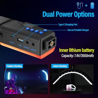 Sirui rgb led paneel b15r buigbaar