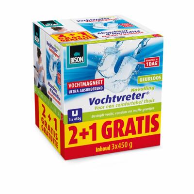 Bison vochtvreter magneet 2+1 Bison vochtvreter magneet 2+1