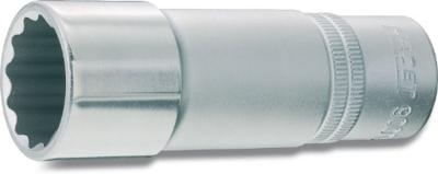 HAZET Dopsleutel 900TZ-21 · 1/2 inch (12,5 mm) vierkant hol · Buitentwaalfkant tractieprofiel · SW 21 mm