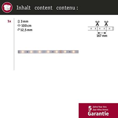 Paulmann 2700KMaxLED 250 1m uitbreiding - 79853