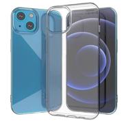 Casecentive Silicone case iPhone 13 transparant - thumbnail