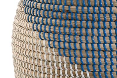 Vaas DKD Home Decor Blauw Natuurlijk Mediterrane 31 x 31 x 50 cm