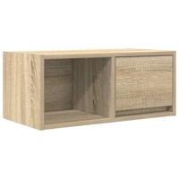 Tv-meubelen 2 st 60x31x25,5 cm bewerkt hout sonoma eikenkleurig - thumbnail