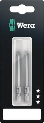 Wera 867/4 Z TORX® BO SB Bits met Boring, TX 40 x 70 mm, 2-delig - 05073073001 Wera 867/4 Z TORX® BO SB Bits met Boring, TX 40 x 70 mm, 2-delig - 05073073001