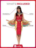 Egyptische godin kostuum - thumbnail