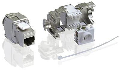 VALUE Cat.6A (klasse EA) Keystone, RJ-45, afgeschermd, zonder gereedschap VALUE Cat.6A (klasse EA) Keystone, RJ-45, afgeschermd, zonder gereedschap