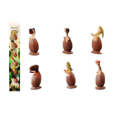 Dino in ei 6cm set a 6 stuks Dino in ei 6cm set a 6 stuks