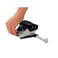 Leitz 2-gaats perforator 5008 zwart - thumbnail