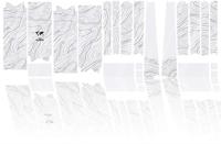 Unleazhed Unscratch - Gravelbike frame protection film BPG01 Topolines black - thumbnail