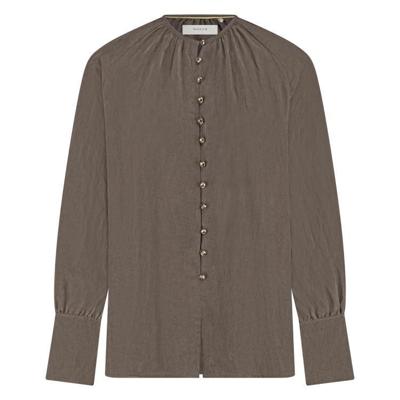 Nukus Sterre Blouse Nkf02014 Blouse 65 Fango