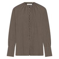 Nukus Sterre Blouse Nkf02014 Blouse 65 Fango - thumbnail