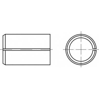 TOOLCRAFT TO-6866529 Spanhulzen Verenstaal 1 stuk(s)