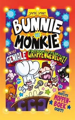 Bunnie vs Monkie en het geniale grappengevecht
