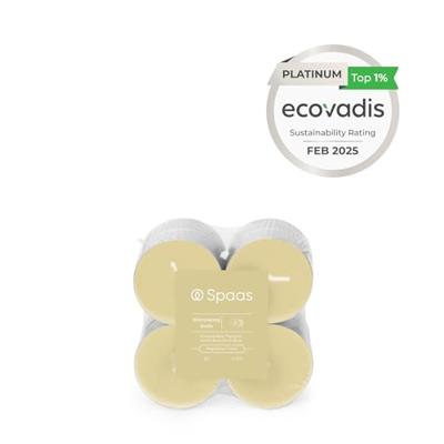 Spaas Geurtheelichtjes Shimmering Smile 8st Spaas Geurtheelichtjes Shimmering Smile 8st