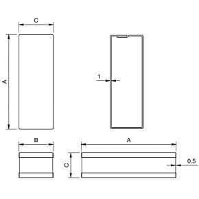 TEKO 402.16 Universele behuizing 54 x 29 x 21 Tin 1 stuk(s) TEKO 402.16 Universele behuizing 54 x 29 x 21 Tin 1 stuk(s)