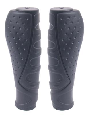 M-Wave Handvatset ergo zwart 2*130mm