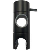 Wiesbaden Caral Glijstuk voor Thermostatische Regendoucheset - Mat Zwart - thumbnail