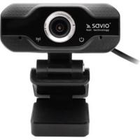 Savio CAK-01 webcam 1920 x 1080 Pixels USB Zwart - thumbnail