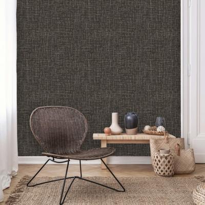DUTCH WALLCOVERINGS behang thread zwart