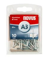 Novus Blindklinknagel A3 X 10 Alu SB | 30 stuks - 045-0022 045-0022 - thumbnail