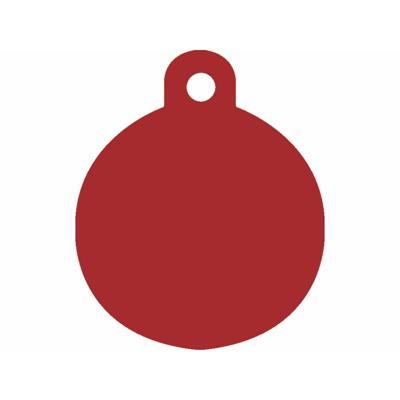 Naamplaatje Imarc Circle Rood