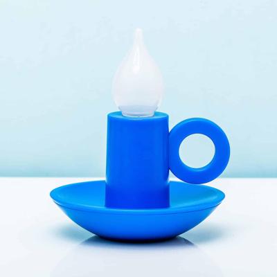 Oplaadbaar Kandelaar Lampje - Blauw Oplaadbaar Kandelaar Lampje - Blauw