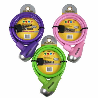 Stahlex Kabelslot Inclusief 2 Sleutels - Ø 8 mm x 1200 mm - mix Stahlex Kabelslot Inclusief 2 Sleutels - Ø 8 mm x 1200 mm - mix