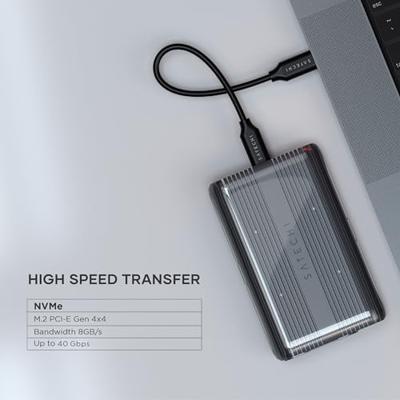 Satechi USB4 NVMe SSD Pro enclosure - Space Grey Satechi USB4 NVMe SSD Pro enclosure - Space Grey