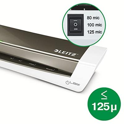 Leitz iLAM Home Office lamineermachine, voor ft A3, grijs - thumbnail