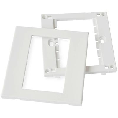 VALUE A/V-Aansluit systeem, Afdekframe voor doos