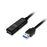SIIG USB 3.0 actieve repeaterkabel 25 meter - actieve verlengkabel (JU-CB0D11-S1) - thumbnail
