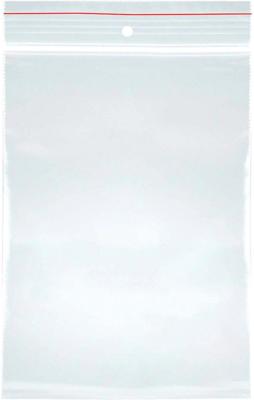 OFFICE products gripsealzakje, transparant, pak van 100 stuks, ft 40 x 60 mm