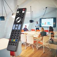 Ewent EW1576 afstandsbediening voor Smart TV, LG, Samsung, Sony, Panasonic en Philips zwart. - thumbnail