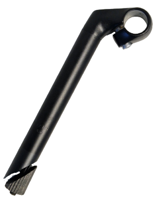 Hzb stuurpen 220/40mm ø25.4 mat zwart Hzb stuurpen 220/40mm ø25.4 mat zwart