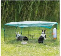 TRIXIE NATURA KNAAGDIERREN MET BESCHERMNET DIA 120 CM 58X38 CM - thumbnail