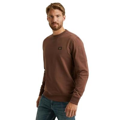 Pme Legend Pls2508499 Crewneck American Classic Sweat Trui 8203 Marron